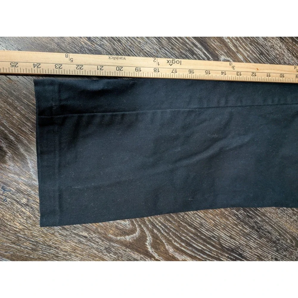 Gloria Vanderbilt Amanda Jeans Womens 14P Black Ankle Slim Stretch Denim